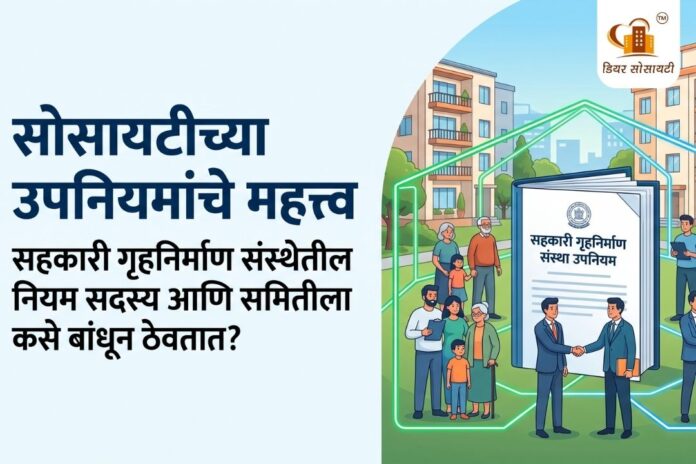 सोसायटीच्या उपनियमांचे महत्त्व सहकारी गृहनिर्माण संस्थेतील नियम सदस्य आणि समितीला कसे बांधून ठेवतात सोसायटीच्या उपनियमांचे महत्त्व सहकारी गृहनिर्माण संस्थेतील नियम सदस्य आणि समितीला कसे बांधून ठेवतात?